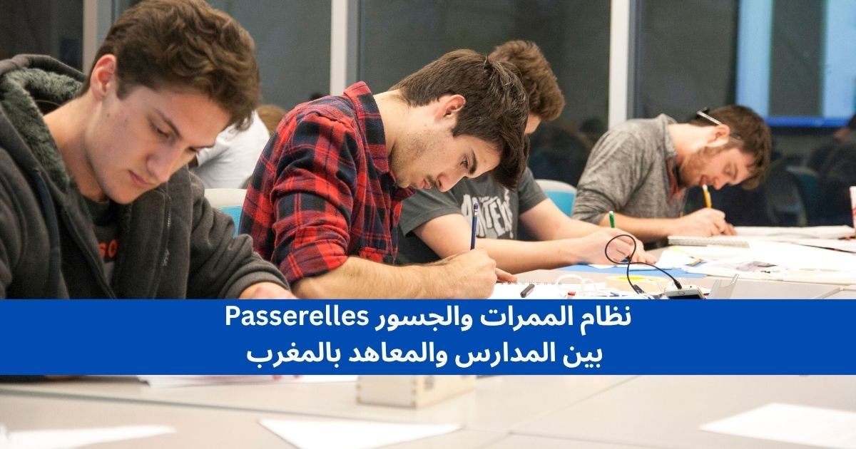 نظام الممرات والجسور Passerelles بين المدارس والمعاهد بالمغرب