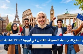 أفضل المنح الدراسية الممولة بالكامل في أوروبا 2027 للطلبة المغاربة